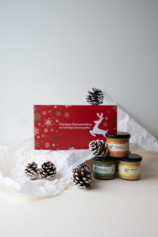 Dāvanu komplekts "Medus Brīnumkaste"