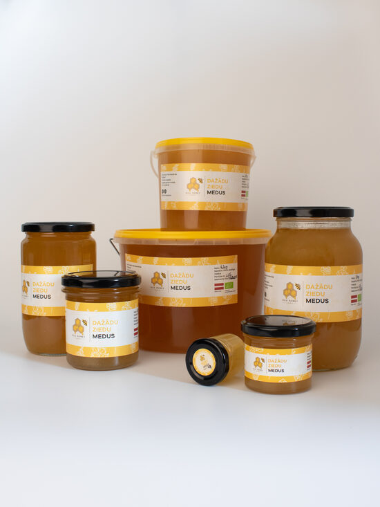 Dažādu ziedu medus